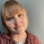 Photo of Joni Hayward Marcum, a woman with blond hair looking forward